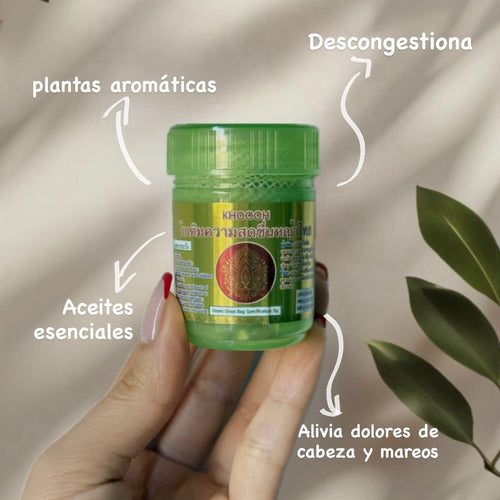 GREEN INHALADOR HERBAL TAILANDÉS