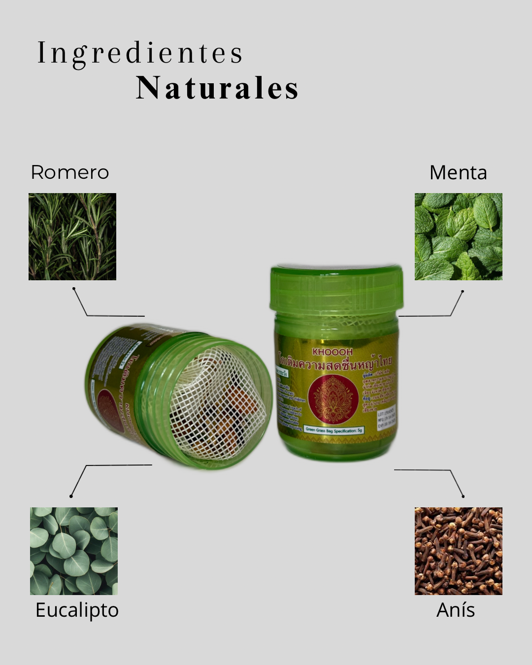 GREEN INHALADOR HERBAL PARA DESCONGESTIONAR