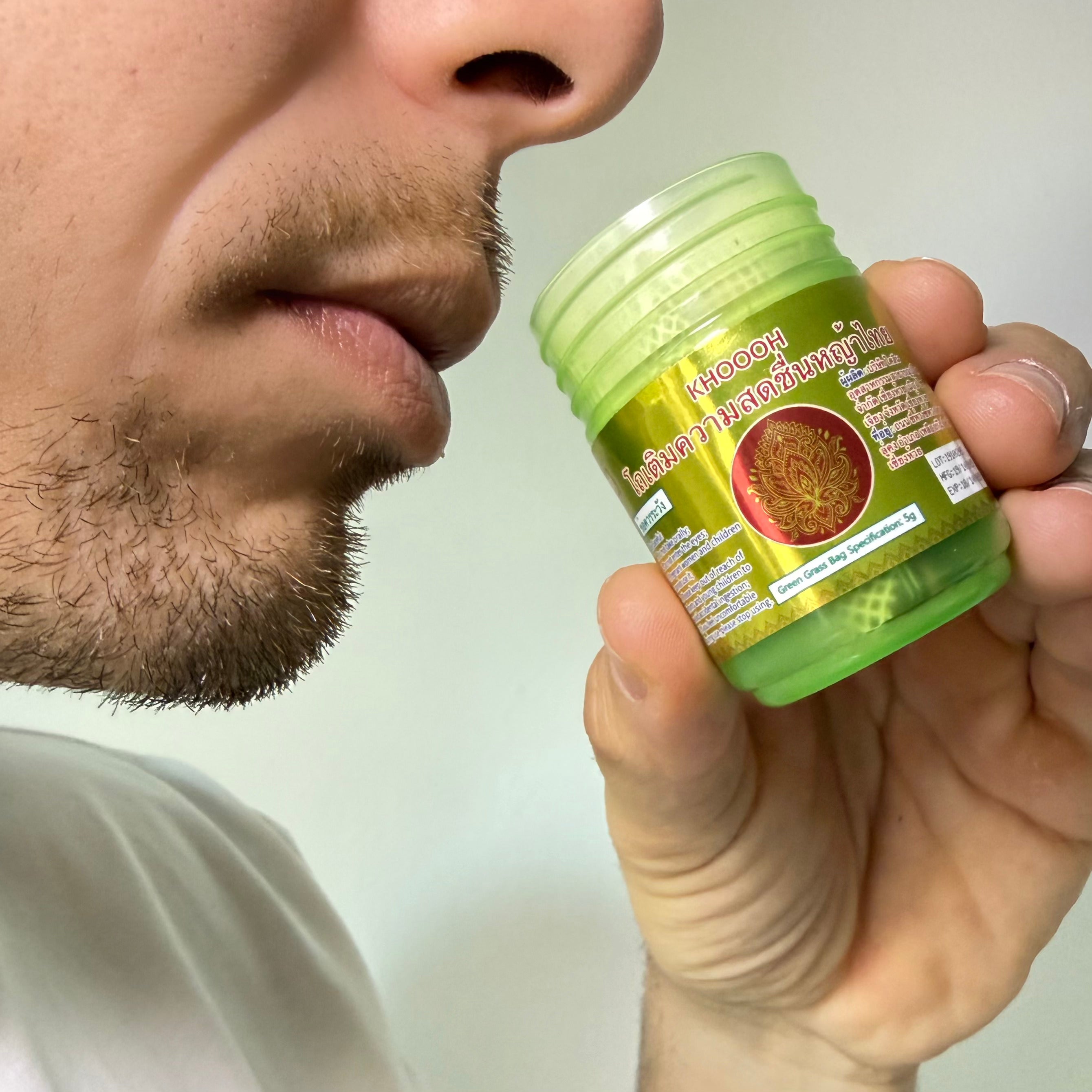 GREEN INHALADOR HERBAL PARA DESCONGESTIONAR