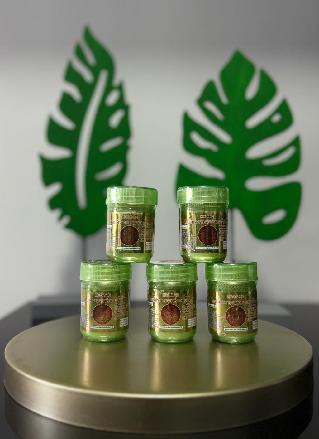 PACK 5 GREEN INHALADORES